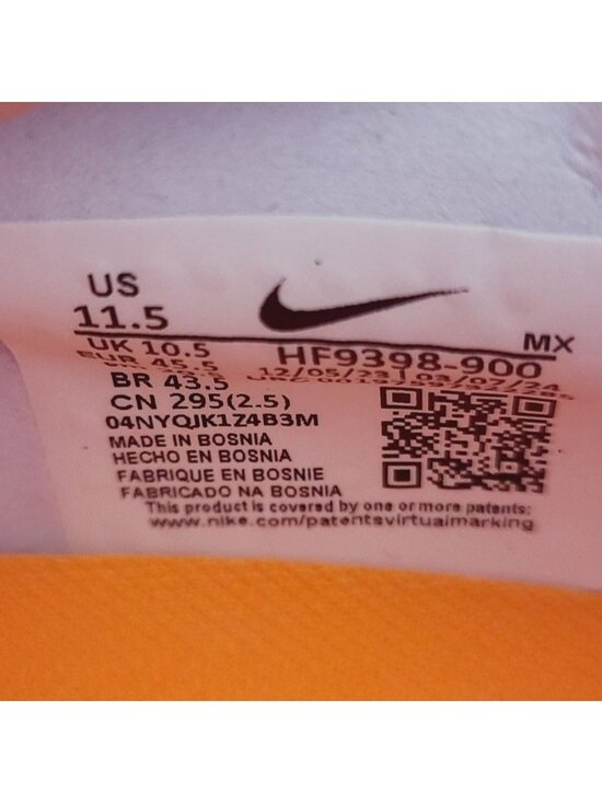 Nike Air Zoom Mercurial Vapor 16 Elite AG-Pro Soccer Cleats HF9398-900 Size 11.5 main image 4